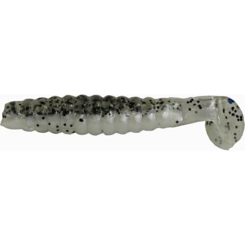 BassLegend- Fishing T Type Tail Soft Plastic Bait Perch Grub Bass Lure 40mm/1g