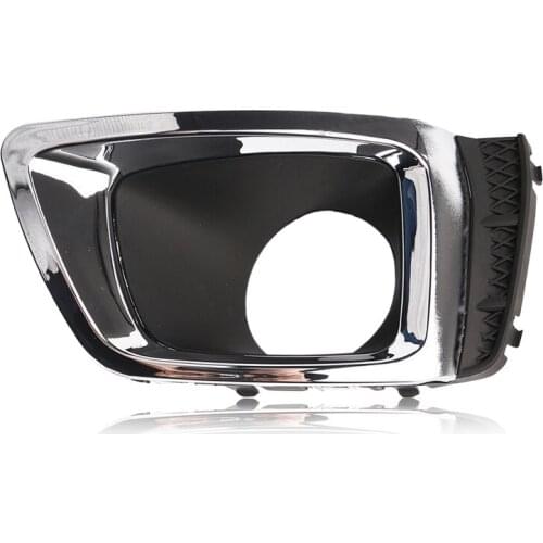 Beler Plastic 57731SG090 Car Left Fog Light Lamp Cover Bezel w/ Chrome Trim fit for Subaru Forester 2.0XT 2014 2015