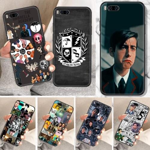Aidan Gallagher Number Five Phone Case For Xiaomi Mi Note 8 9 10 11 9T 10T A3 Lite Pro Ultra black silicone cover soft hoesjes