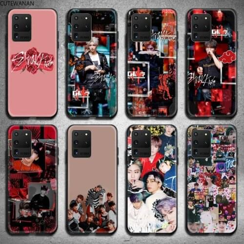 Stray Kids K Pop Phone Case for Samsung S20 plus Ultra S6 S7 edge S8 S9 plus S10 5G lite 2020