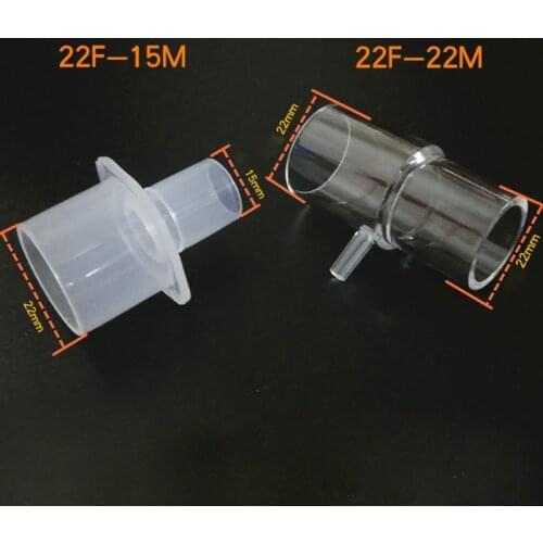 Cpap Cleaner Hose Connector Pipe Tube Disinfection Straight Connection Adapter