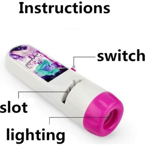 Dinosaur Sea Projector Kids Baby Toy Sleeping Story Flashlight Star Lamp Light-up Toy