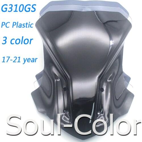 Double Bubble Front Windscreen Windshield Screen Shield ABS For BMW G310GS G310 G 310 GS 310GS 5G31 K02 2017 2018 2019 2020 2021