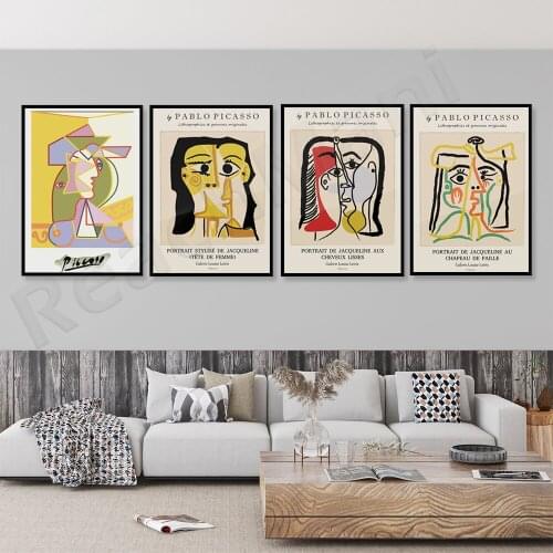 Picasso Art Prints, Naked Women Prints, Female Figure Prints, Bohemian Gallery Walls, Exhibition Posters Contemporary Cubism Dec