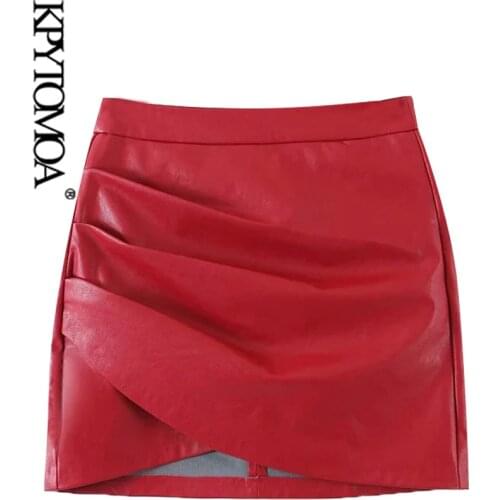 KPYTOMOA Asymmetrical Skirts