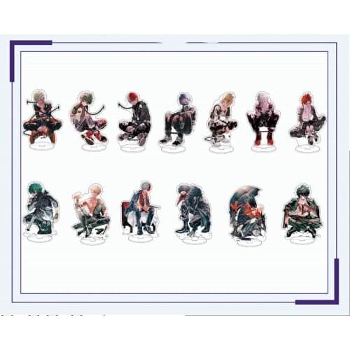 My Hero Academia Katsuki Shoto Todoroki Shigaraki Himiko Eijiro Acrylic Stand Figure Collection Model Toy Gifts Desk Decor Gifts