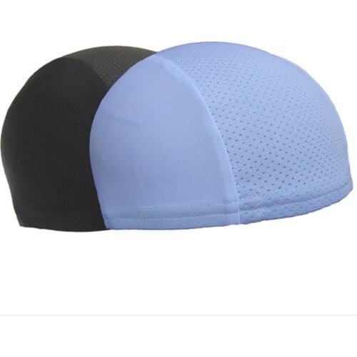 Mens Womens Quick Dry Sweat Wicking Beanie Cap Stretchy Cycling Skull Skull Cap Bandana Helmet Liner Hat for outdoor sports