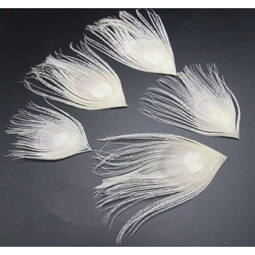 20Pcs/Lot Real Peacock Feather Trimmed Peacock Eye 12-15CM Peacock Feathers for Crafts Handicraft Accessories Decoration Plumas