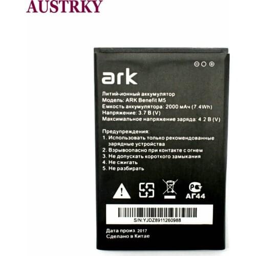 New 2000mAh Battery for ARK Benefit M5 M 5 Batteries In stock + Tracking Code