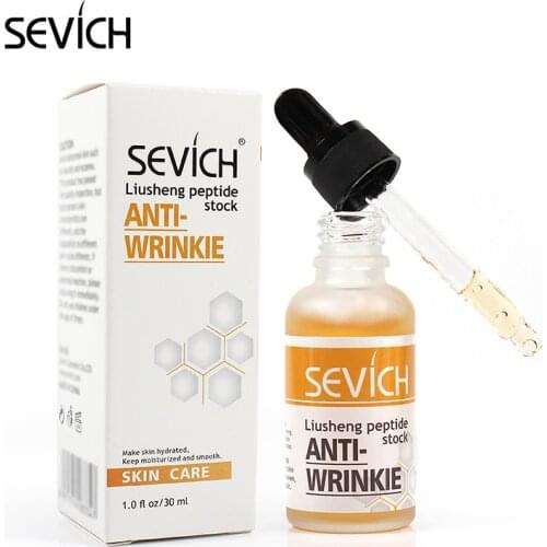 Sevich Hyaluronic Acid Face Serum 30ml Liusheng Peptide Stock Anti-Aging Moisturizing Essence Firming Face Skin Care Cosmetics