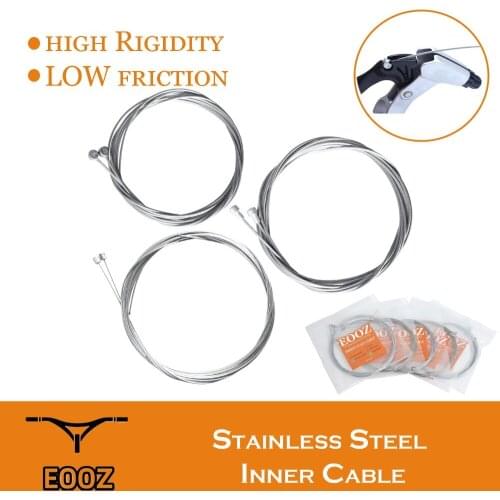 EOOZ 2PCS Bike Stainless steel Shift Gear Cable Line Core Inner Wire Steel Road Mountain Bicycle high Strength Toughness line