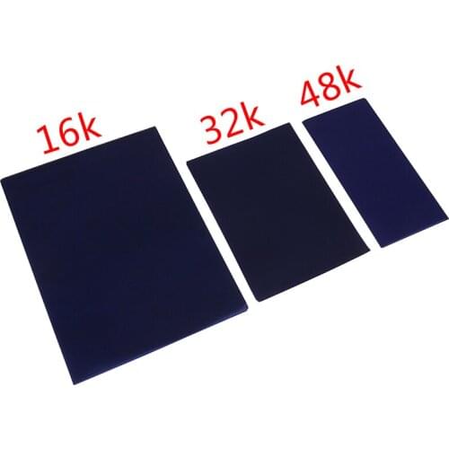 Carbon Paper 16K/32K/48K Blue Double Sided Carbon Copier Stencil Transfer Paper Stationery Paper Office Supplies