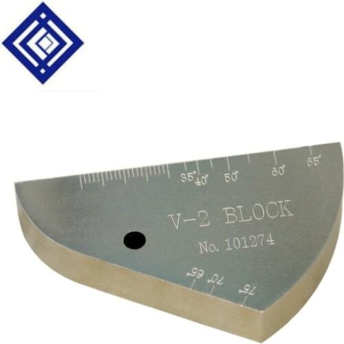 V-2(IIW2) Ultrasonic Wave Testing Block Standard Block ISO2400-1972E Calibration Tester Block V2