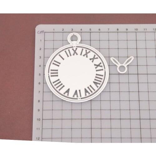 Reunion Clock Metal Cutting Dies Scrapbooking Craft Mold Cut Die Stencil Handmade Paper Card Make Template