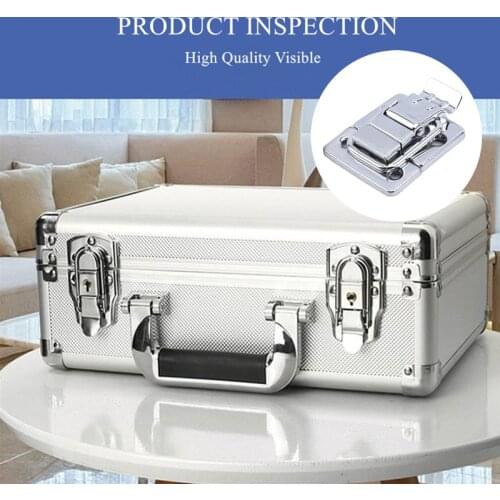 New High Quality Stainless Steel Chrome Toggle Latch For Chest Box Case Suitcase Tool Clasp 1Pcs