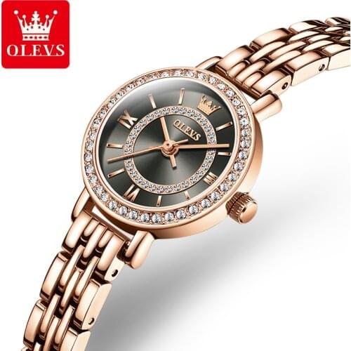 OLEVS Women Watch Top Brand Luxury Ladies Casual Wrist Watches Mesh Belt Quartz Watch For Women Reloj Mujer Montre Femme 5508