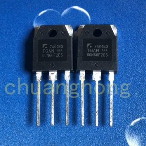 1pcs/lot Power triode TGAN60N60F2DS original packing new field effect transistor IGBT triode TO-247 60N60F2DS