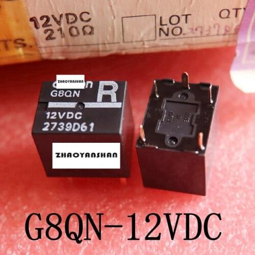 100pcs X G8QN-12VDC G8QN G8QN-1C4-RU-12VDC NEW Free Shipping