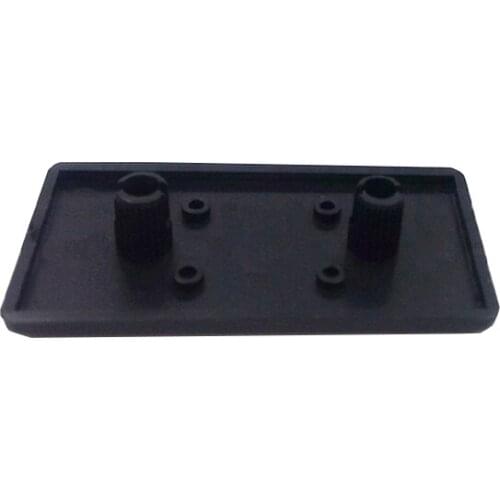 20pcs 2040 Plastic ABS End Cap for Series Aluminum Profile Acessories Double Hole