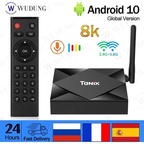 Allwinner H616 Quad Core Tanix TX6S Android 10.0 Smart TV BOX 4G 32G 4G 64G BT4.0 2GB 8GB Fast shipping No app included