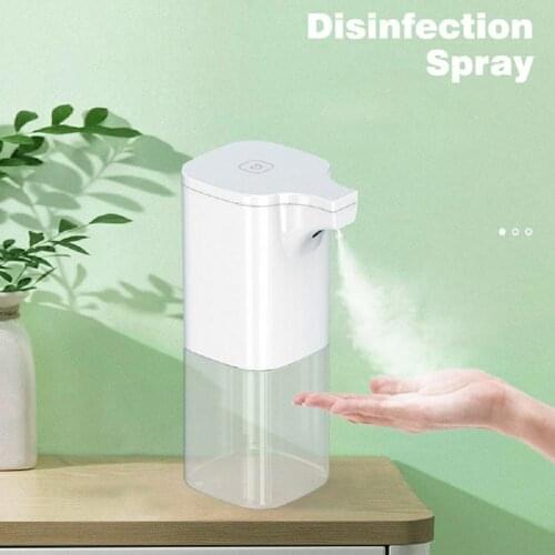350ml Bathroom Automatic Soap Dispenser Kitchen Intelligent Sensor Hand Sanitizer Foam Machine Infrared Induction Sprayer Machin