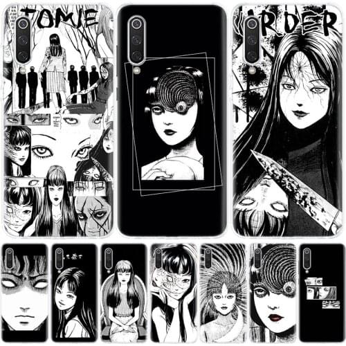 Japanese horror comic Tomie Phone Case for Xiaomi Note 10 Mi 11 9 8 CC9 5X 6X A1 A2 A3 9T 10T Lite Pro Poco F1 X3 NFC F3 Cover C