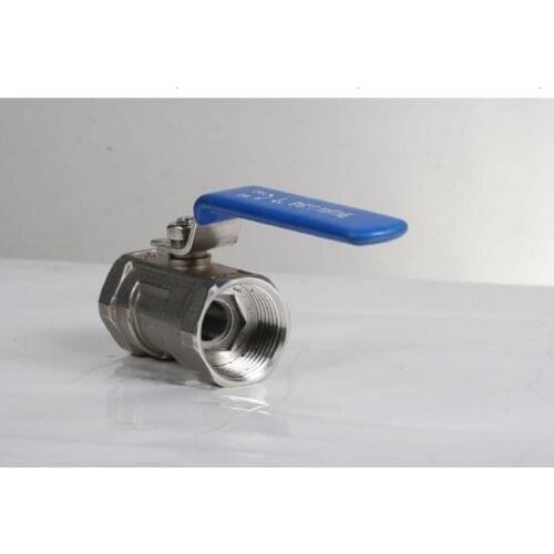 DN25 3/4" Two Type Internal Screw Thread Female Thread 304 Stainless Steel Buckle Ball Valve Switch Oil Gas Tap Running Water