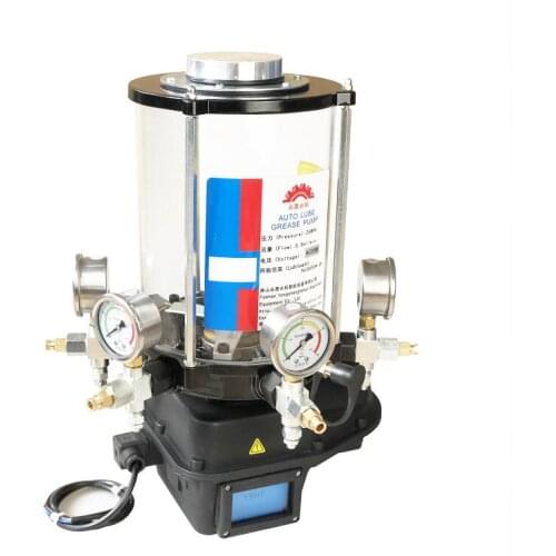 Electric lubrication pump grease lubricator oiler 6L 4L PLC EGM-P for forging stamping agricultural machine agitating lorry