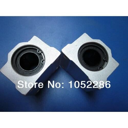 100pcs/lot SC20UU/SMA20UU linear case/block match with 20mm linear shaft guide