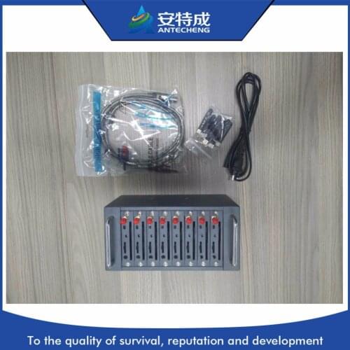 Low price wavecom 8 ports q2303 gsm modem sms sending&receving by Antecheng factory