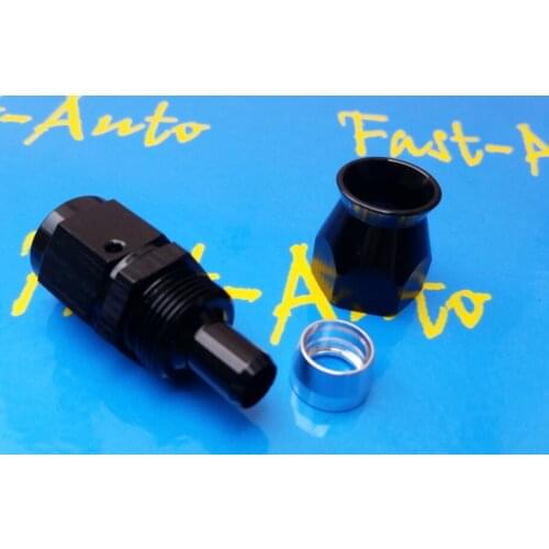 Resuable -4an an4 AN4 straight Adaptor PTFE ptfe Swivel Hose End Fuel Adapter fitting