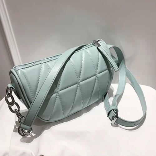 Embroidery Thread Vintage Armpit Bag 2021 Fashion New High Quality PU Leather Womens Designer Handbag Travel Shoulder Bag