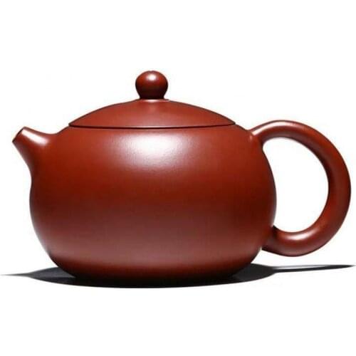 Yixing Purple Clay Teapot Pot Handmade Dahongpao Xishi Ball Hole Set Household Kong Fu Tea Zisha Drinkware Teaware for Green Tea