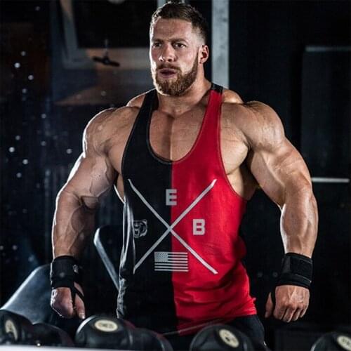 Outdoor sports and leisure fitness brothers mens training basketball racer vest