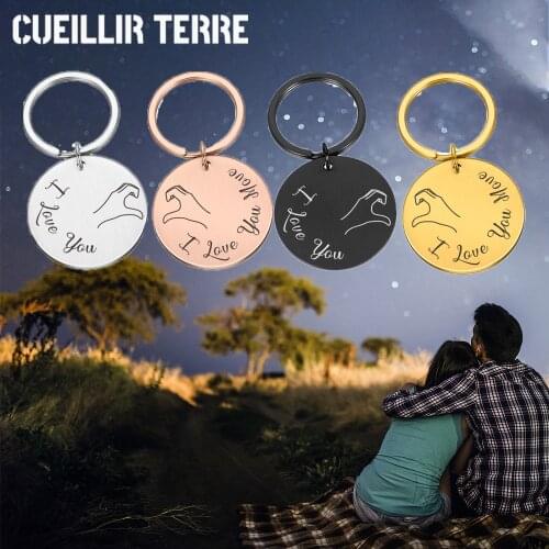 2 Pcs Boyfriend Gift Key chain for Women Men Couple Keychain Gifts for Husband Wife Boyfriend Girlfriend Valentines Day Gift