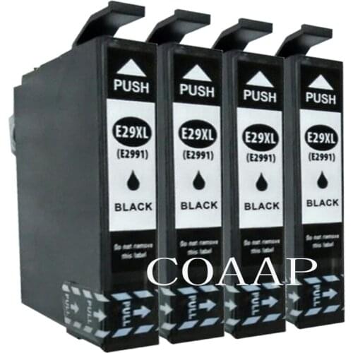 4pk Compatible T2991 Black ink Cartridges For EPSON XP335 XP235 XP435 XP432 XP332 XP245 XP247 XP342 XP345 Printer
