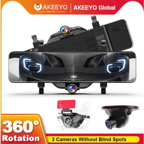 AKEEYO Car Rear Mirror DVRs