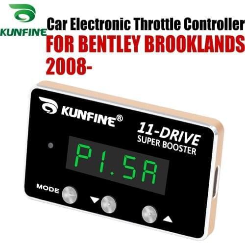KUNFINE Car Electronic Throttle Controller Racing Accelerator Potent Booster For BENTLEY BROOKLANDS 2008- After Tuning Parts