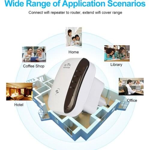 30PCS Wireless WiFi Repeater WiFi Extender Home WiFi Booster Wi Fi Amplifier Signal Long Range Wi-Fi Repeater