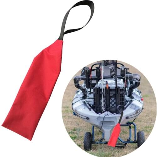 Long Load Safety Tow Flag for Kayaks Canoes SUP with Webbing Neck