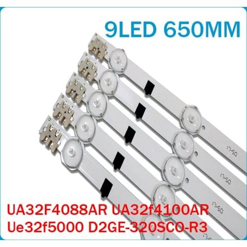 FOR samsung 2013SVS32H Ue32f5000 D2GE-320SCO-R3 UA32F4088AR UA32f4100AR backlight LUMENS D2GE-320SC0-R3 650MM 9LED 32 inch