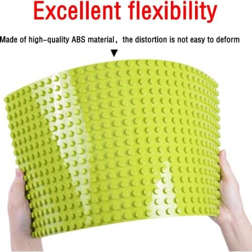 GOROCK Big Base Plate 404 Dots Large Size Baseplate Exlarge Brick Solid Plate Toys Compatible All Brands Big block Toys