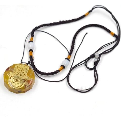 Faceted Organ Round Pendant Silicone Resin Mold Keychain Jewelry Making Tools E56C