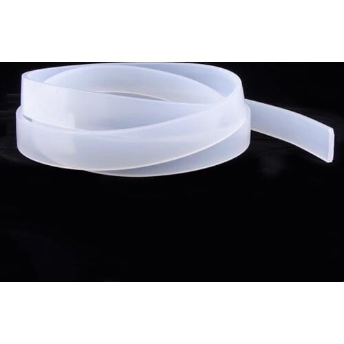 Custom Solid Silicone Strip Seal Heat-resistance Sealing Bar Food Grade 1mm 2mm 3mm 4mm 5mm 6mm 7mm 8mm 10mm