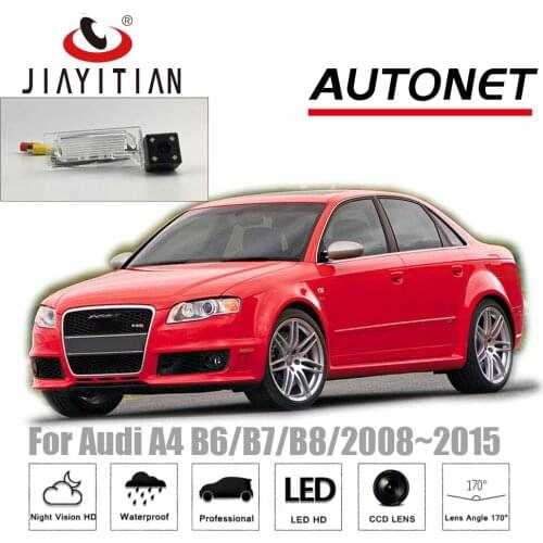 JiaYiTian Rear View Camera for Audi A4 B6/B7/B8/2008~2015A6L/Backup camera Parking Camera/CCDNight Vision/License Plate camera