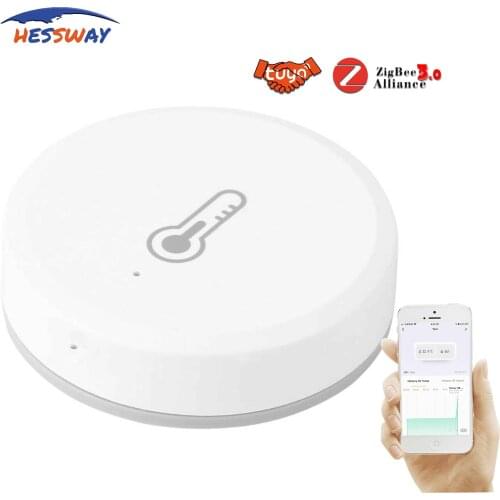 Bridge Smart Zigbee Gateway Tuya Temperature Humidity Sensor for Alarm System Devices smart Home Automation