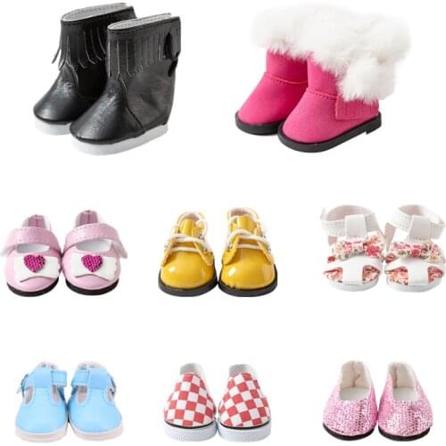 5cm Doll Shoes Fit 14.5 Inch Doll WellieWishers Doll Mini Shoes