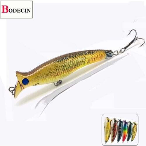 Poppers For Fishing Accessories/Wobblers/Tackle/Lure Crankbaits Sea Artificial Bait Hard/Surface/Bass Lures For Trolling/Pike