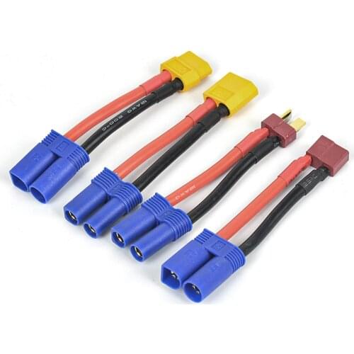 RC Car Parts Model Cars Charger Adapter Cable Battery Conversion Head EC5 Female Male To XT60 T Plug Male Female Head