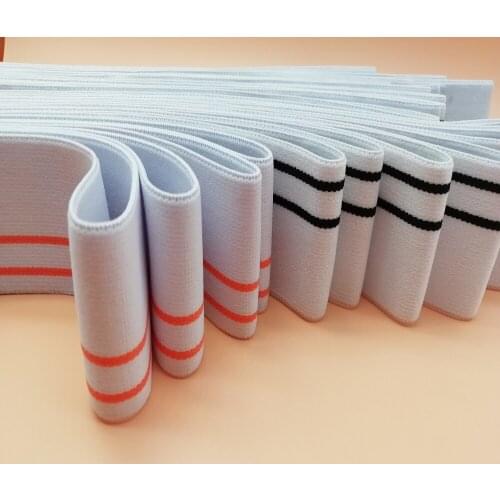 4.5cm width soft elastic webbing suede face 4meters sewing accessories rubber waistband bra underwear belt ribbon white